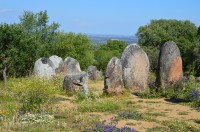 Megalitické stavby - kromlech v Almendres