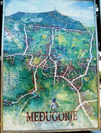 Mapka Medugorje