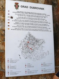 Mapka Dubrovníku