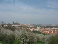 Výhled na Prahu (lanovkou na Petřín)