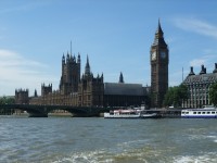 Výlet na lodi po řece Temži - London