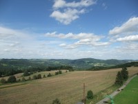 Pohled na Českomoravskou vrchovinu