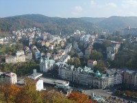 pohled na Karlovy Vary