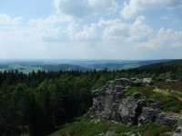 Pohled z Vysokého kamene