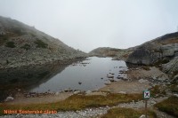 Nižné Sesterské pleso ve Velké Studené dolině.