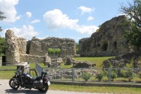 Zieselmaurer - zbytky římských zdí a křesťanského kostela