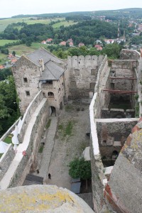 zřícena hradu Bolków