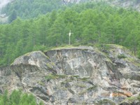 Kříž nad Zermattem