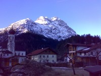 Lechtal v Rakouských Alpách
