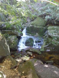 vodopády Hájeného potoka
