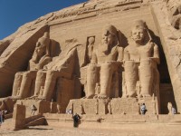 EGYPT - Skalní chrámy Abu Simbel