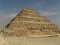 Džoserova pyramida, Sakkára, Egypt (nejstarší pyramida)