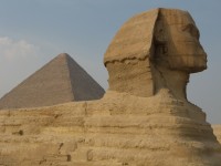 Pyramidy v Gíze - Velká pyramida a Sfinga