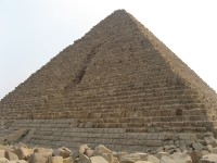 Menkaureova pyramida („Mykerinova pyramida"), Gíza, Egypt