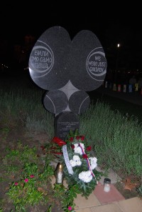 Památník dětem zabitých při bombardování NATO