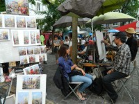 umělci na Montmartre