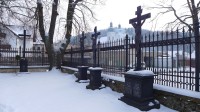 Sloup v Moravském krasu - hřbitov rodiny Salmů 