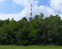 Klučovská hora a vysílač Klučov