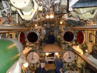 interiér ponorky