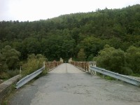 Nájezd na most z ulice Nádražní