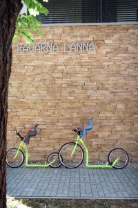 Cyklisté vítáni - Kavárna LANNA - turistický cíl