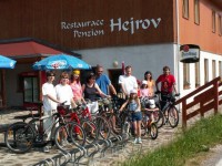 Cyklisté vítáni - Penzion Hejrov - restaurace