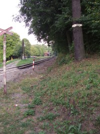 Rozcestí Rataje nad Sázavou - železniční stanice