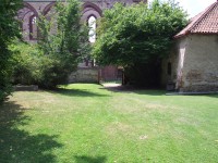 Severní zahrada u Sázavského kláštera