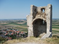 Vyhlídka z hradu Staatz