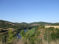 Výhled na údolí Berounky
