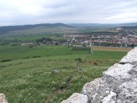 1 km vzdálené parkoviště ve Spišském Podhradí