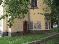 Renesanční náhrobky na kostele sv Havla
