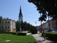 Radniční náměstí ve Spišské Nové Vsi