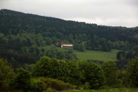 Pohled na Voglsang z Červené