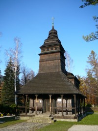 kunčický kostel Na Humenci svaté Barbory a Prokopa