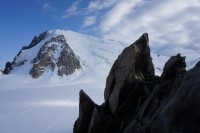 Mont Blanc du Tacul z Cosmique