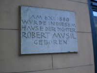 Zde se narodil Robert Musil