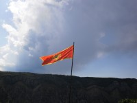 Černá Hora hrdě vlající