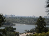 Do Dunaje (v pozadí) pomalu vtéká Sáva