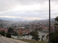 Sarajevo, pohled na město