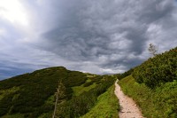 Slovensko - Západní Tatry: Roháče - stezka ze sedla Zábrať k Ťatliakově chatě