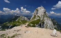 Slovinsko - Julské Alpy: Mangartské sedlo
