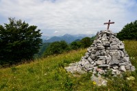 Slovinsko - Julské Alpy: vrch Šprinca