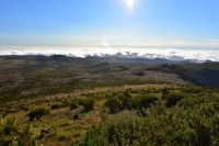Madeira: Pico Ruivo do Paúl - výhled k jižnímu pobřeží