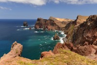 Madeira: poloostrov São Lourenço z vyhlídky Ponta do Rosto