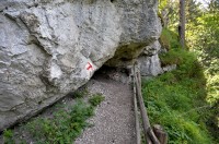 Rakousko - Gutensteinské Alpy: Soutěska Steinwandklamm