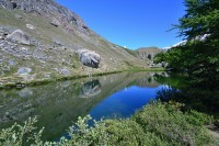 Švýcarsko - Walliské Alpy: jezero Grindjisee