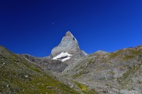 Švýcarsko - Walliské Alpy: Matterhorn z lanovky
