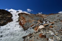 Švýcarsko - Walliské Alpy: cestou z Trockener Steg (Matterhorn Glacier Trail)