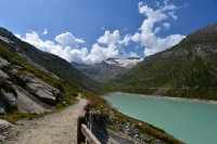Švýcarsko - Walliské Alpy: Přehrada Mattmark